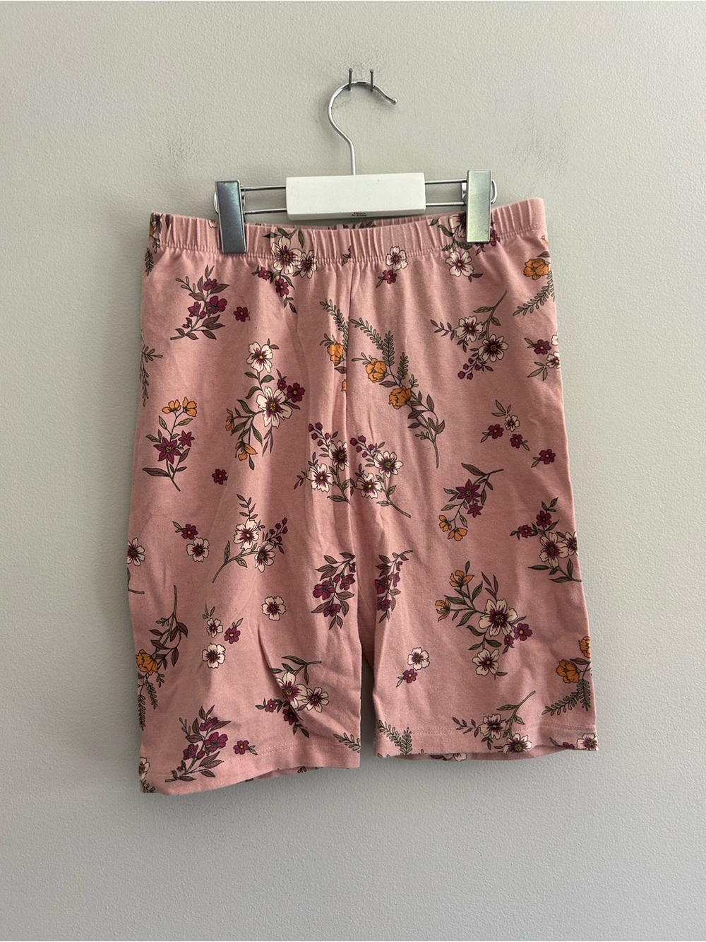 The children’s place girls 10/12 Pink Floral bike Shorts